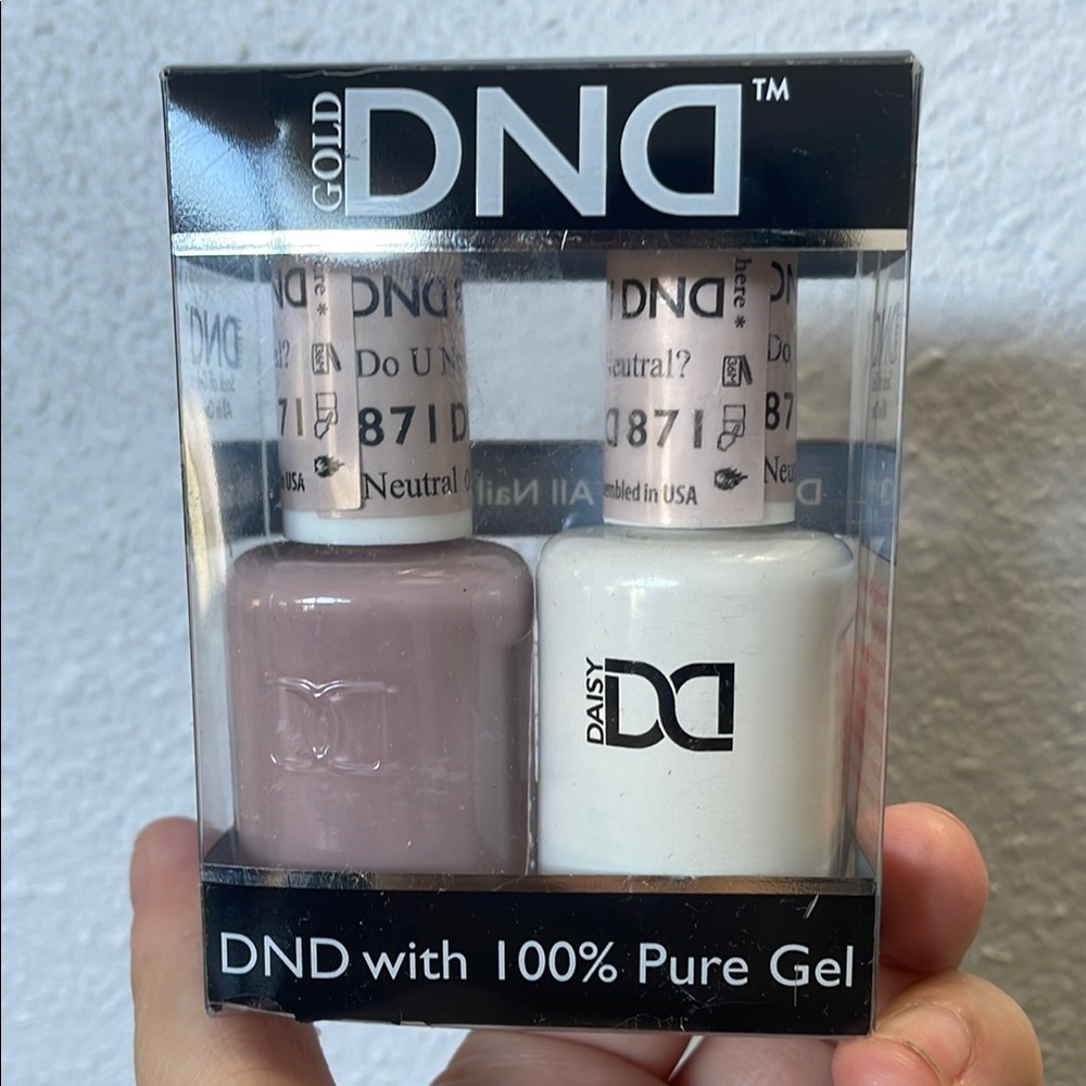 Pink Gel Polish by DND Professional Grade